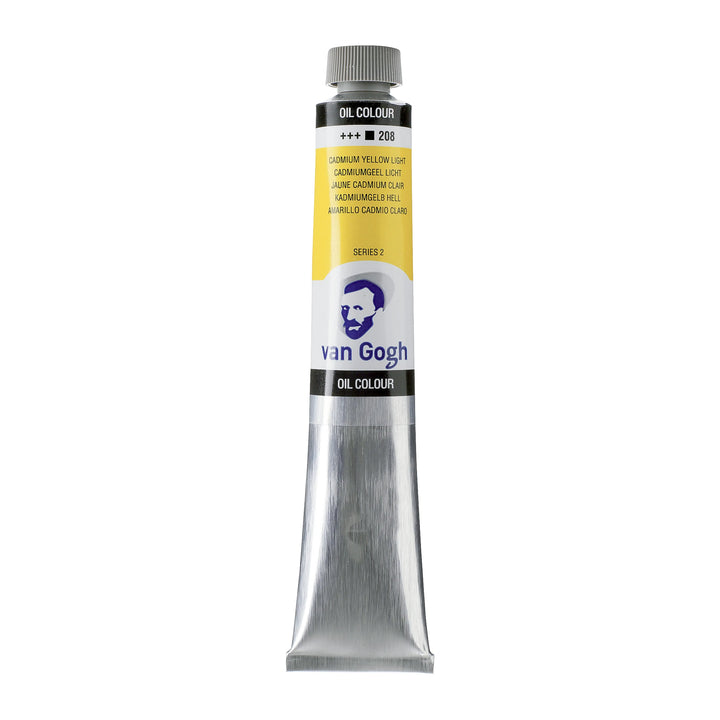 Van Gogh Ölfarbe Tube 60 ml Kadmiumgelb Hell 208