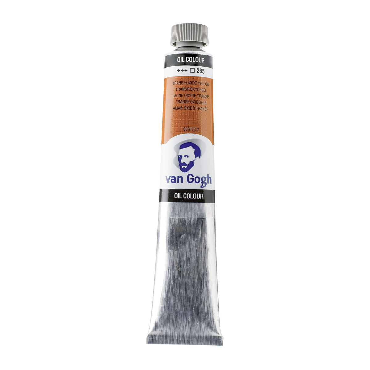 Van Gogh Ölfarbe Tube 20 ml Transparentoxidgelb 265 - Kidis Art