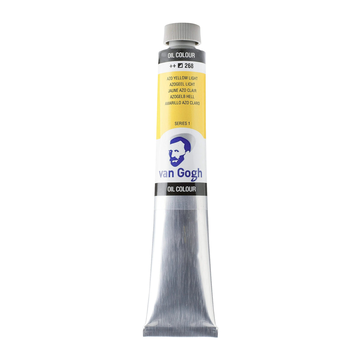 Van Gogh Ölfarbe Tube 20 ml Azogelb Hell 268 - Kidis Art