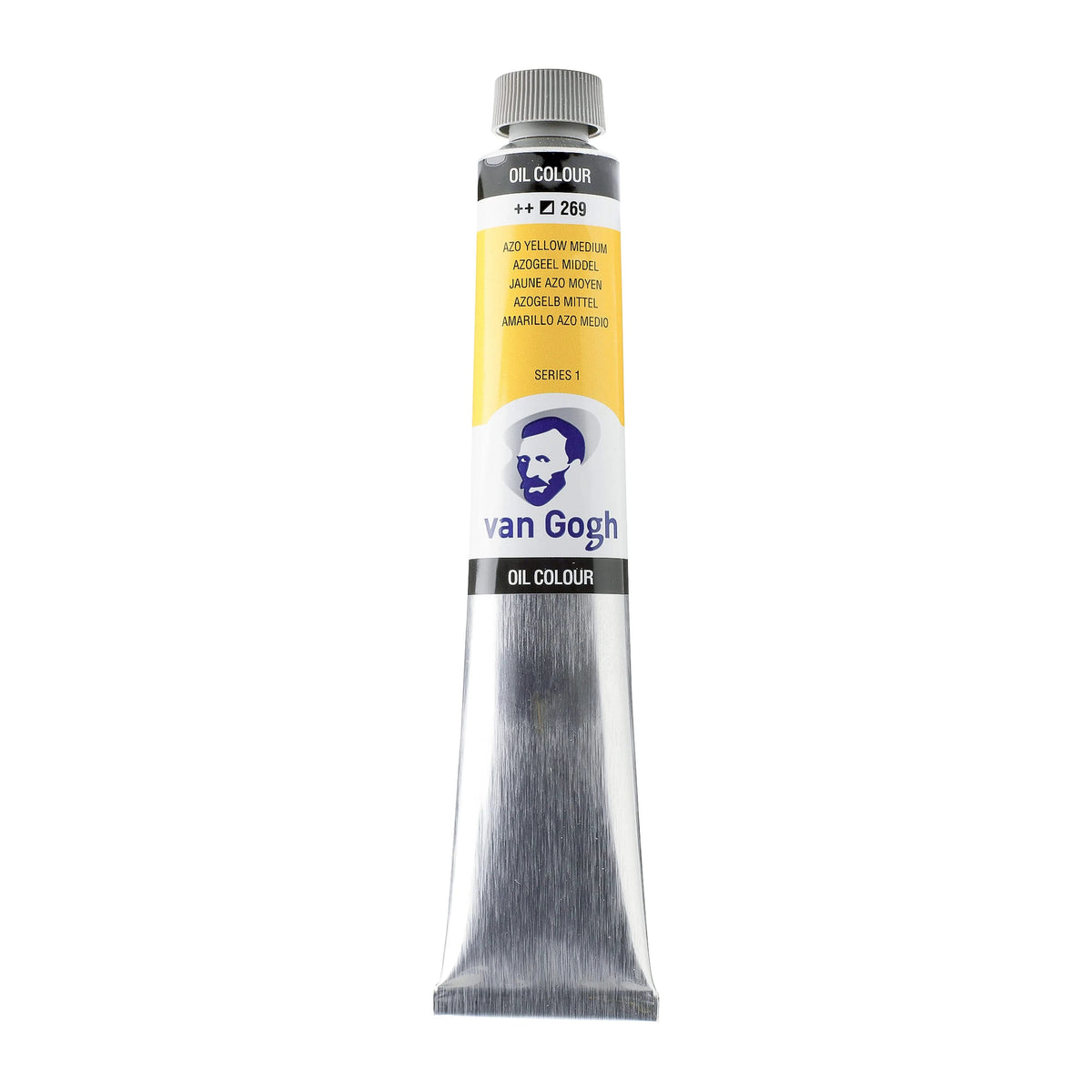 Van Gogh Ölfarbe Tube 20 ml Azogelb Mittel 269 - Kidis Art
