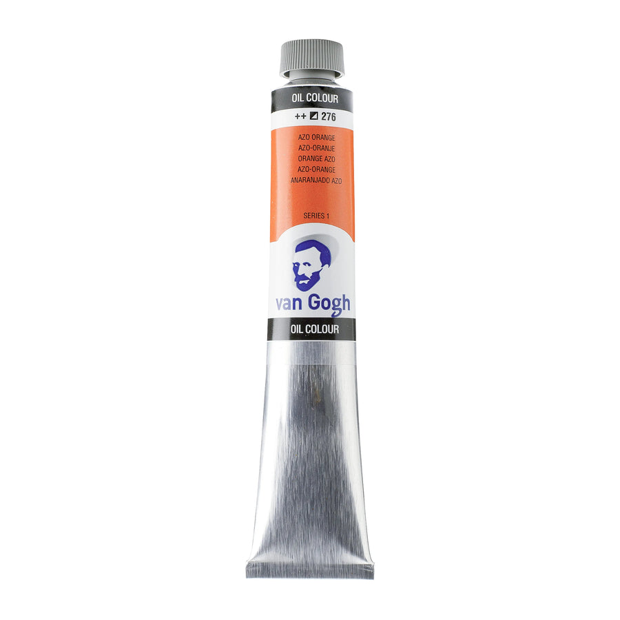 Van Gogh Ölfarbe Tube 200 ml Azo-Orange 276