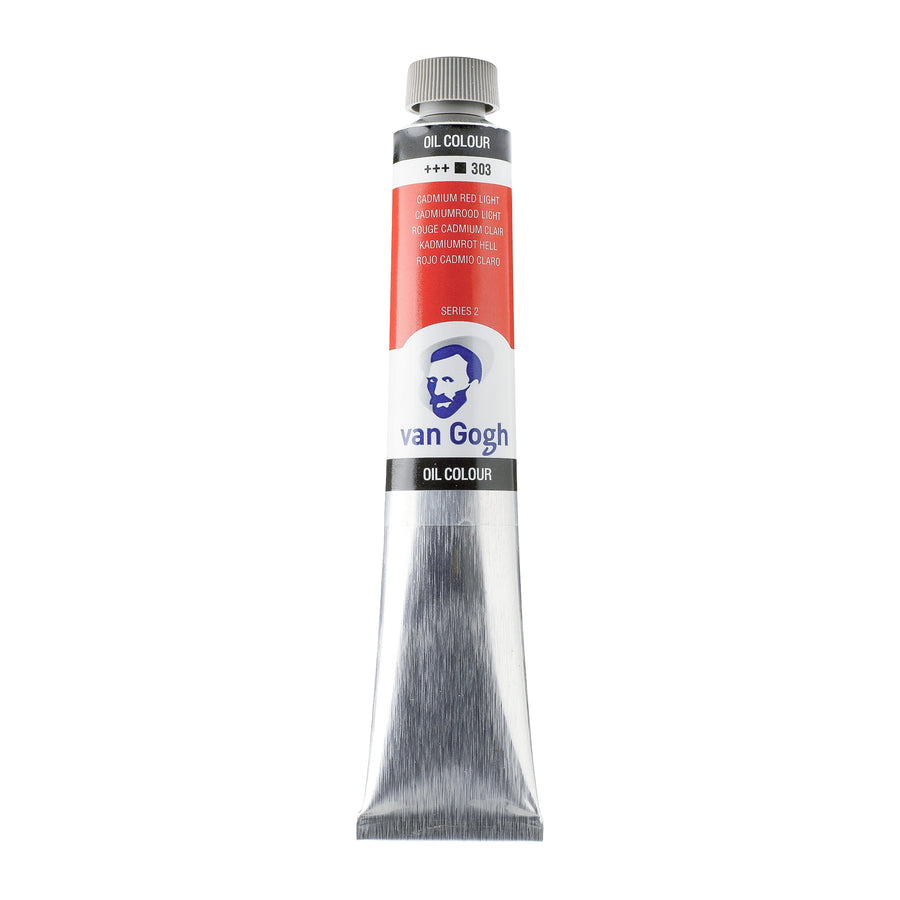 Van Gogh Ölfarbe Tube 200 ml Kadmiumrot Hell 303