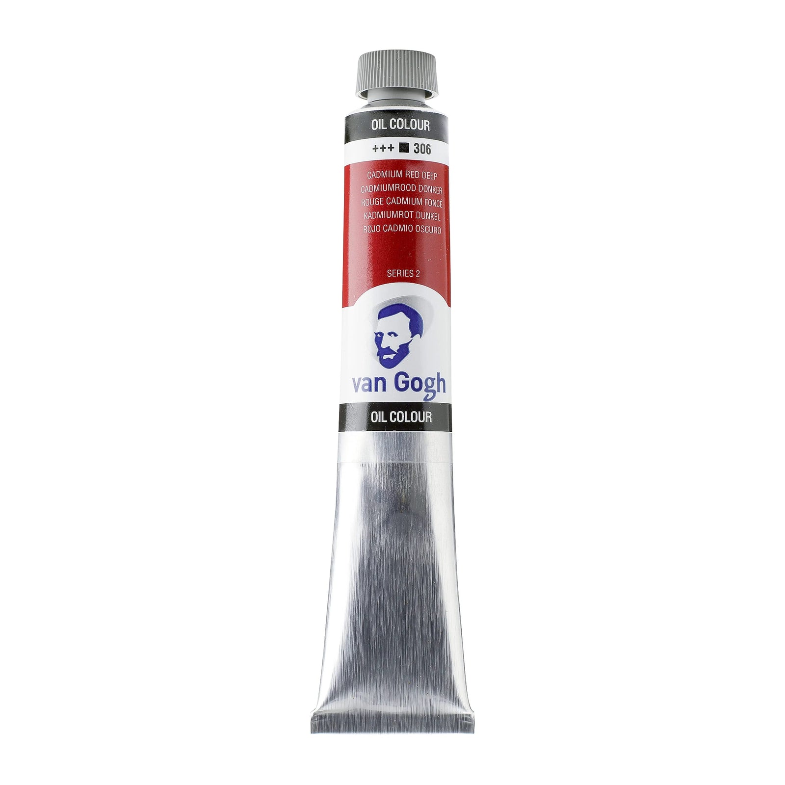 Van Gogh Ölfarbe Tube 60 ml Kadmiumrot Dunkel 306 - Kidis Art