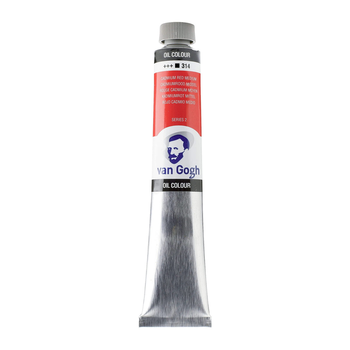 Van Gogh Ölfarbe Tube 20 ml Kadmiumrot Mittel 314 - Kidis Art
