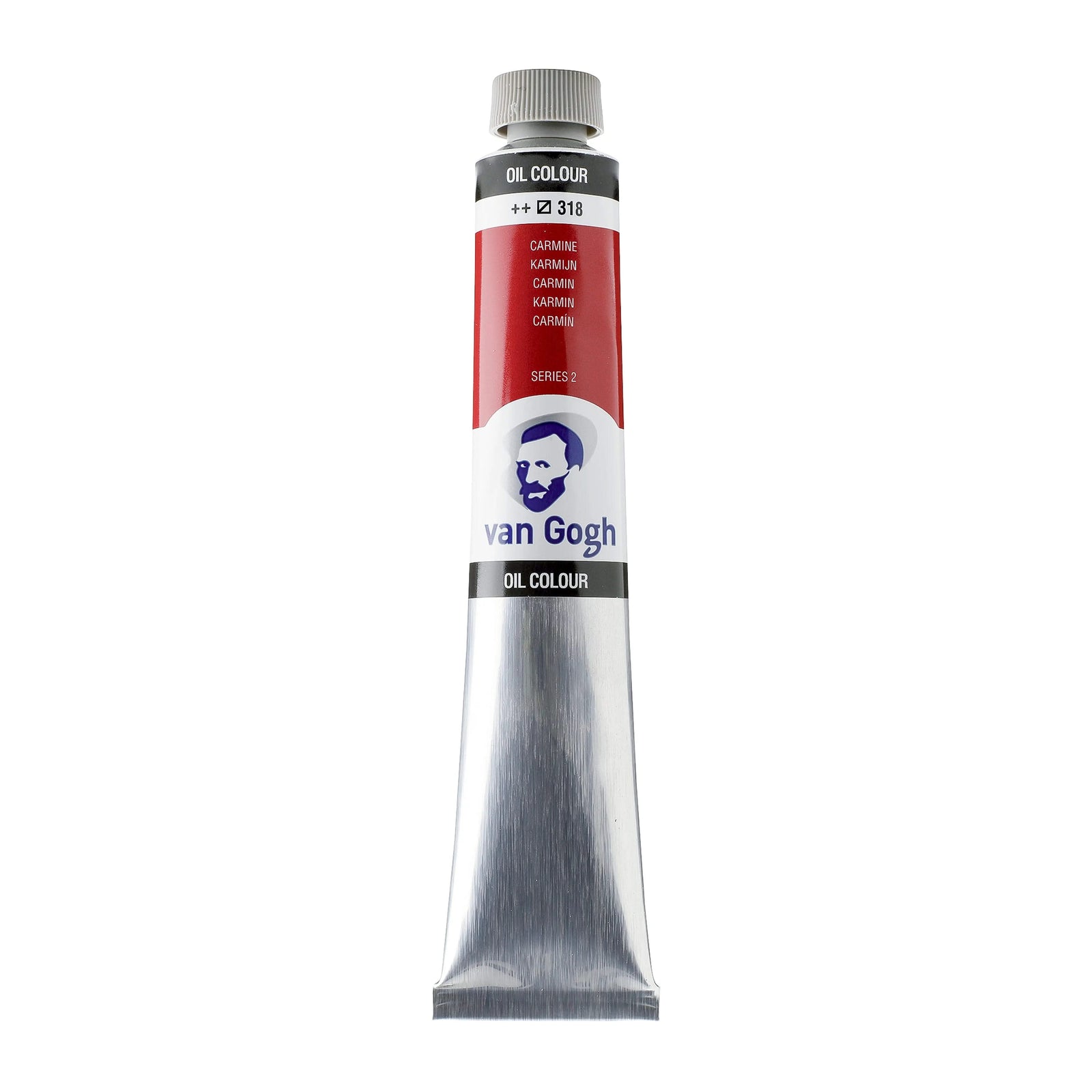 Van Gogh Ölfarbe Tube 200 ml Karmin 318 - Kidis Art