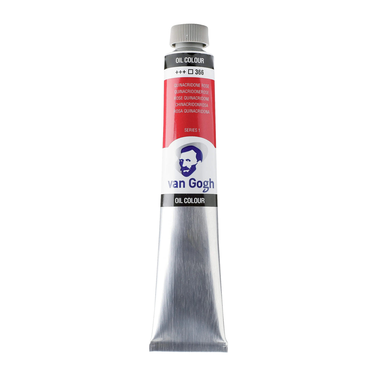 Van Gogh Ölfarbe Tube 60 ml Chinacridonrosa (Primär) 366 - Kidis Art