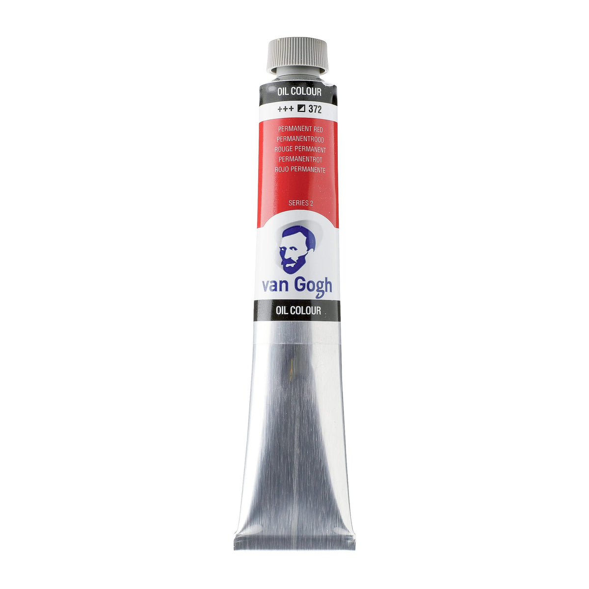 Van Gogh Ölfarbe Tube 60 ml Permanentrot 372 - Kidis Art