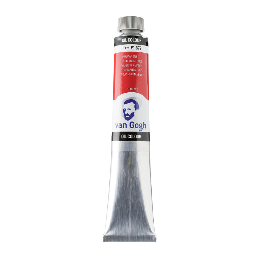 Van Gogh Ölfarbe Tube 60 ml Permanentrot 372