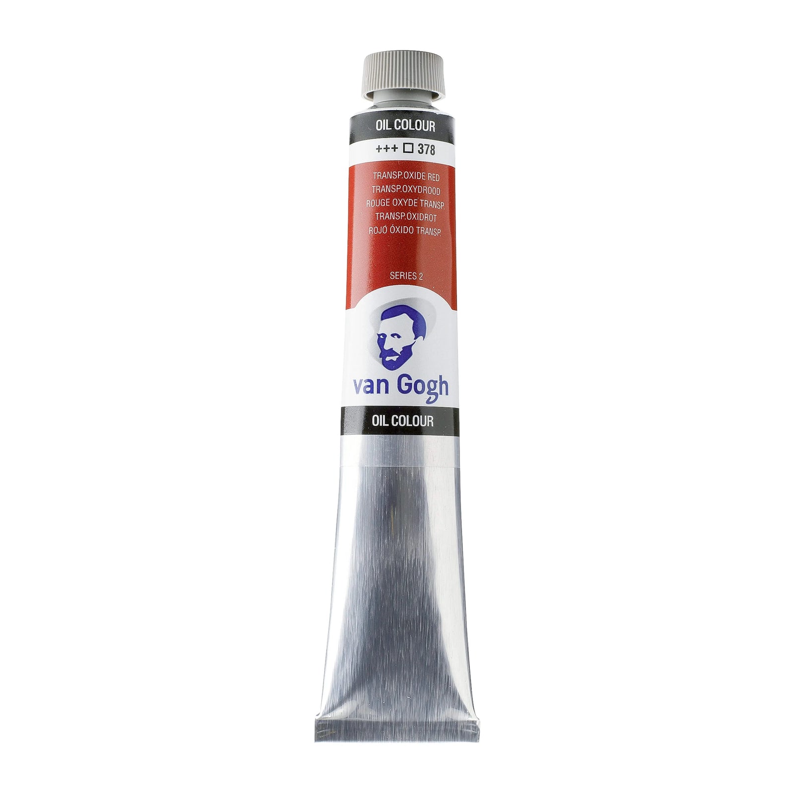 Van Gogh Ölfarbe Tube 60 ml Transparentoxidrot 378 - Kidis Art