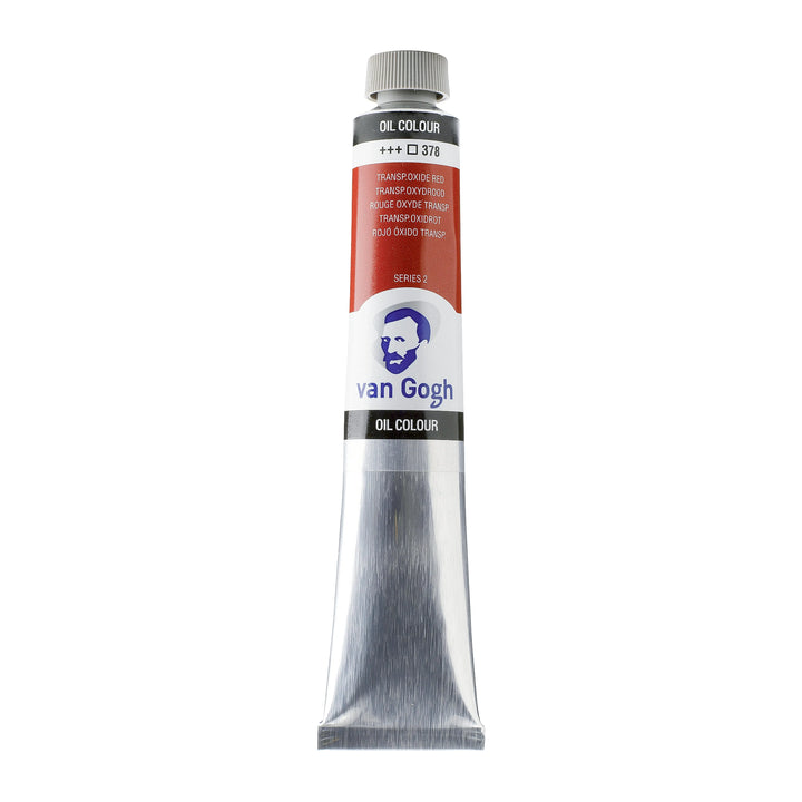 Van Gogh Ölfarbe Tube 60 ml Transparentoxidrot 378