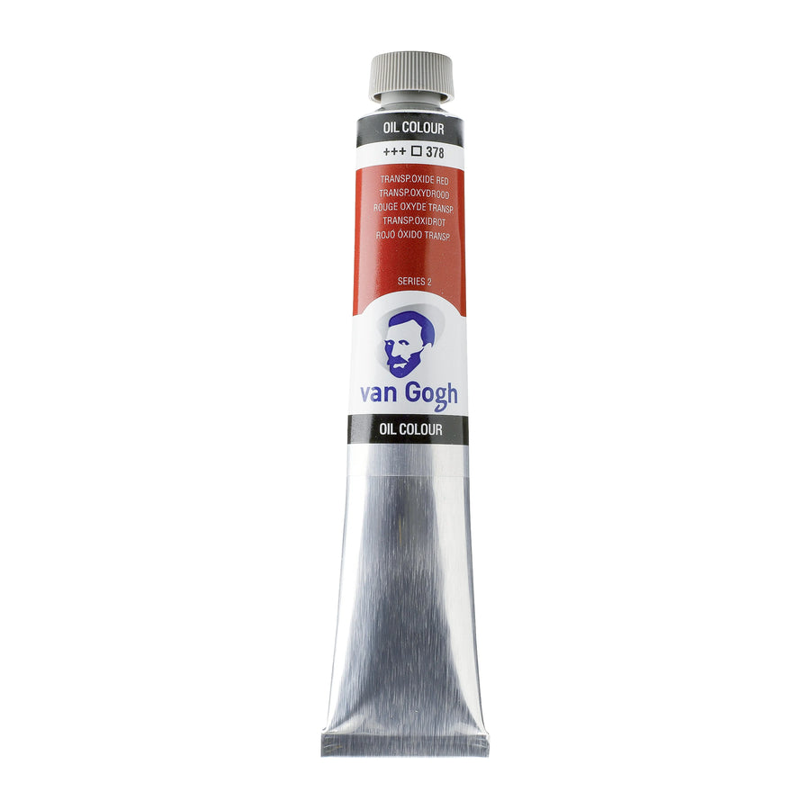 Van Gogh Ölfarbe Tube 60 ml Transparentoxidrot 378