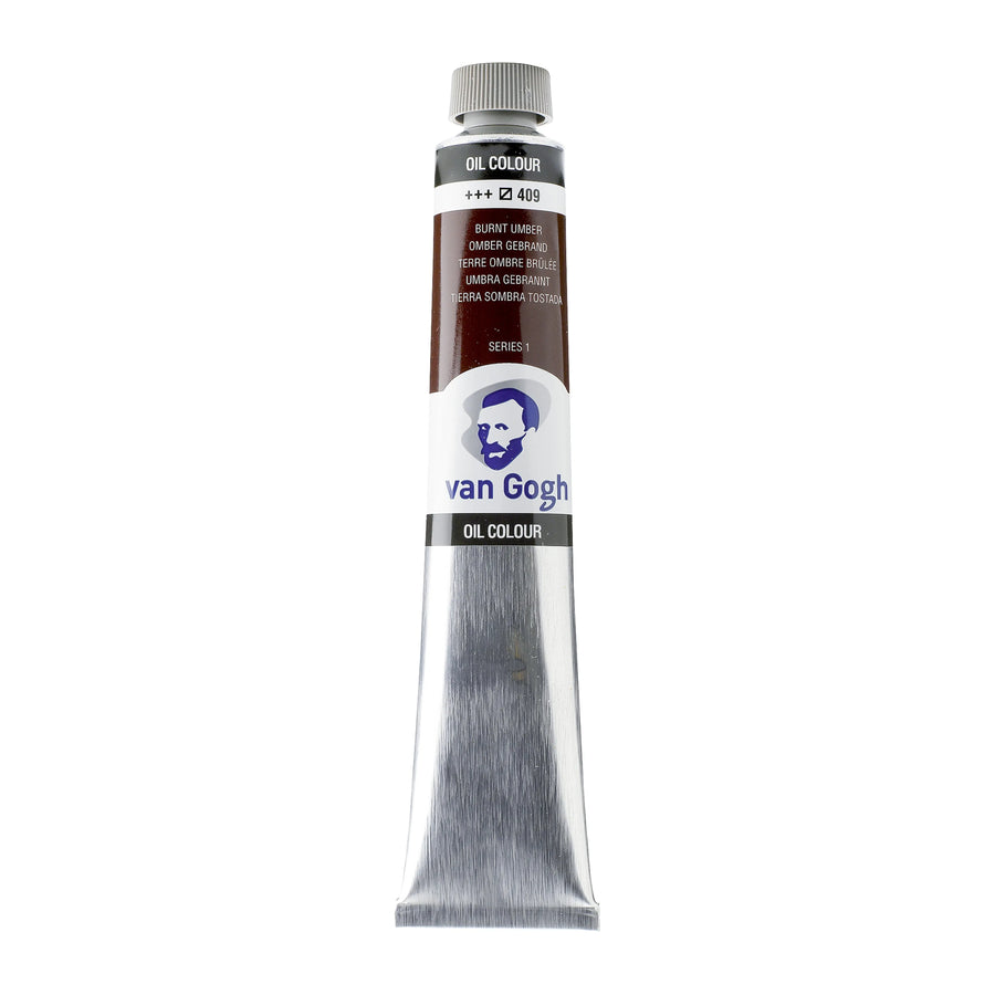 Van Gogh Ölfarbe Tube 200 ml Umbra Gebrannt 409