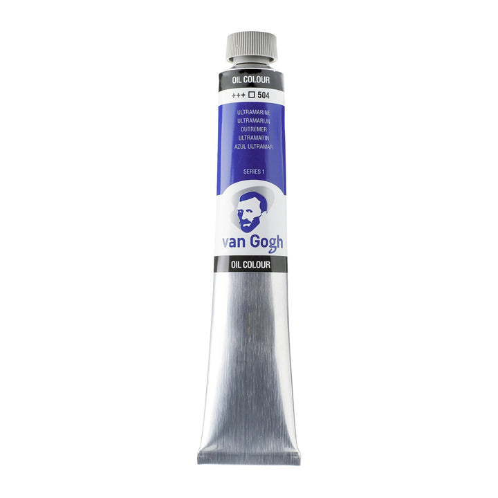 Van Gogh Ölfarbe Tube 200 ml Ultramarin 504