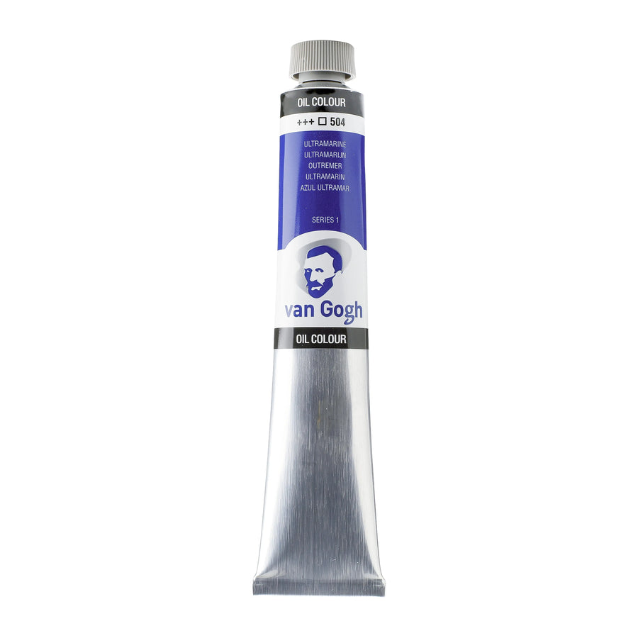 Van Gogh Ölfarbe Tube 200 ml Ultramarin 504