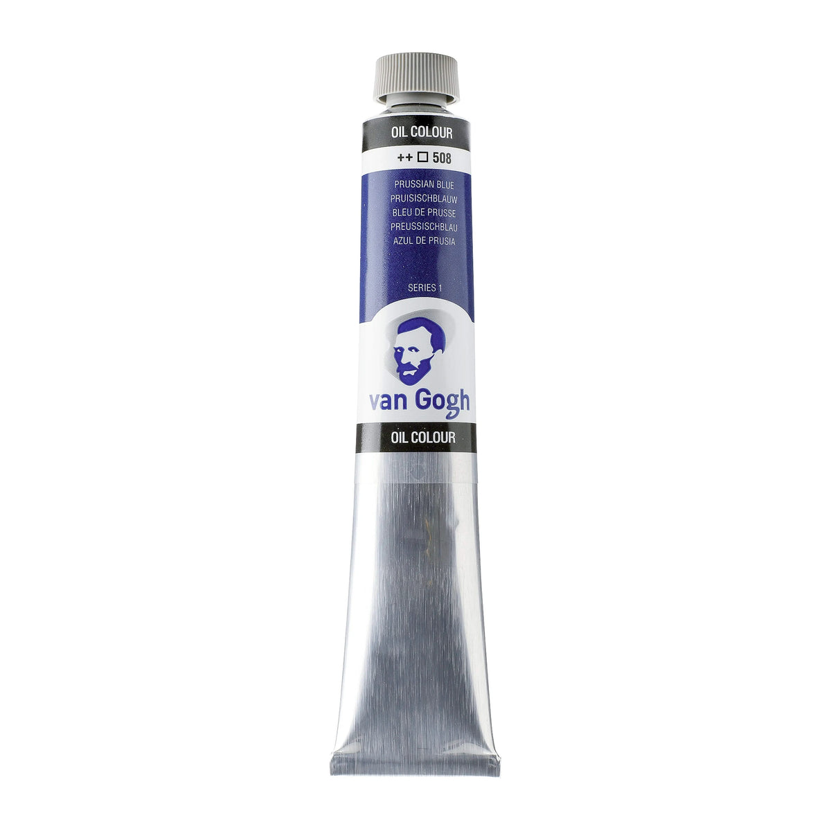 Van Gogh Ölfarbe Tube 60 ml Preussischblau 508 - Kidis Art