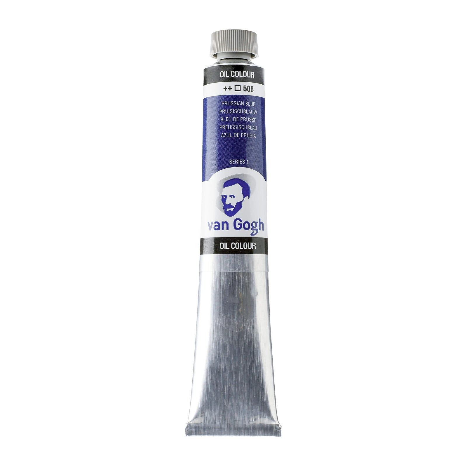 Van Gogh Ölfarbe Tube 60 ml Preussischblau 508 - Kidis Art