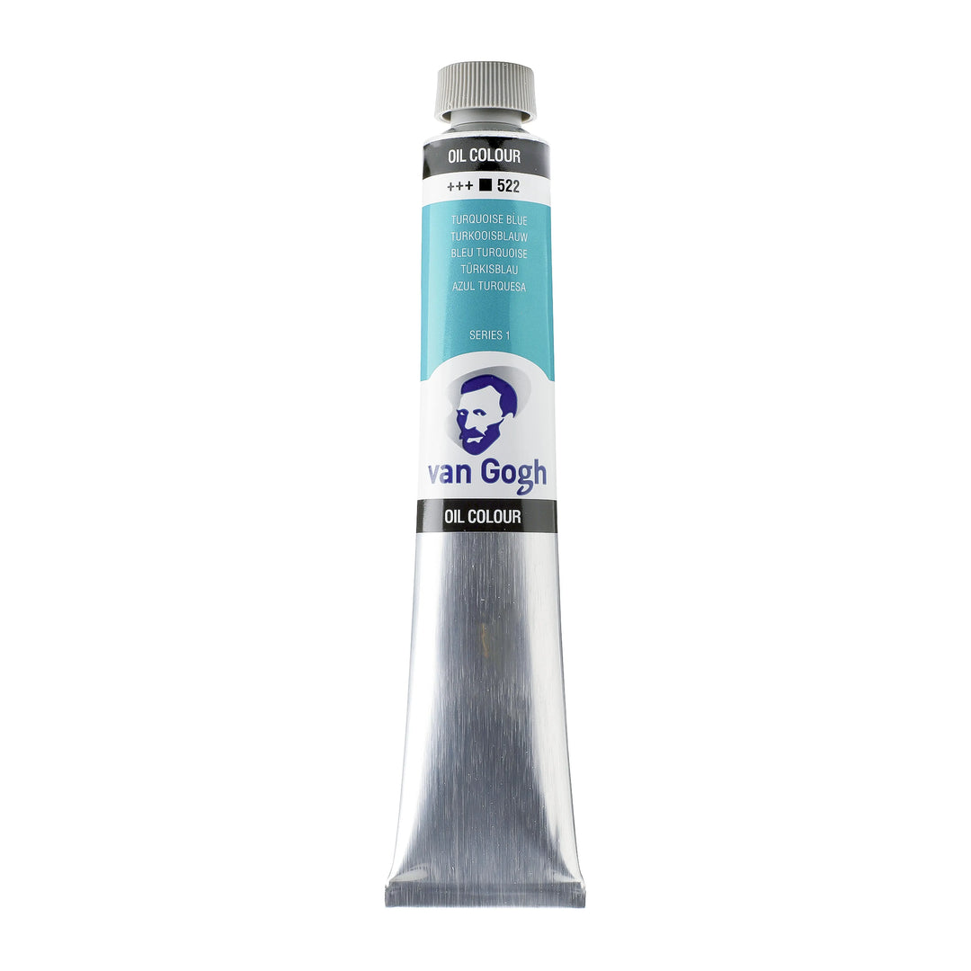 Van Gogh Ölfarbe Tube 200 ml Türkisblau 522
