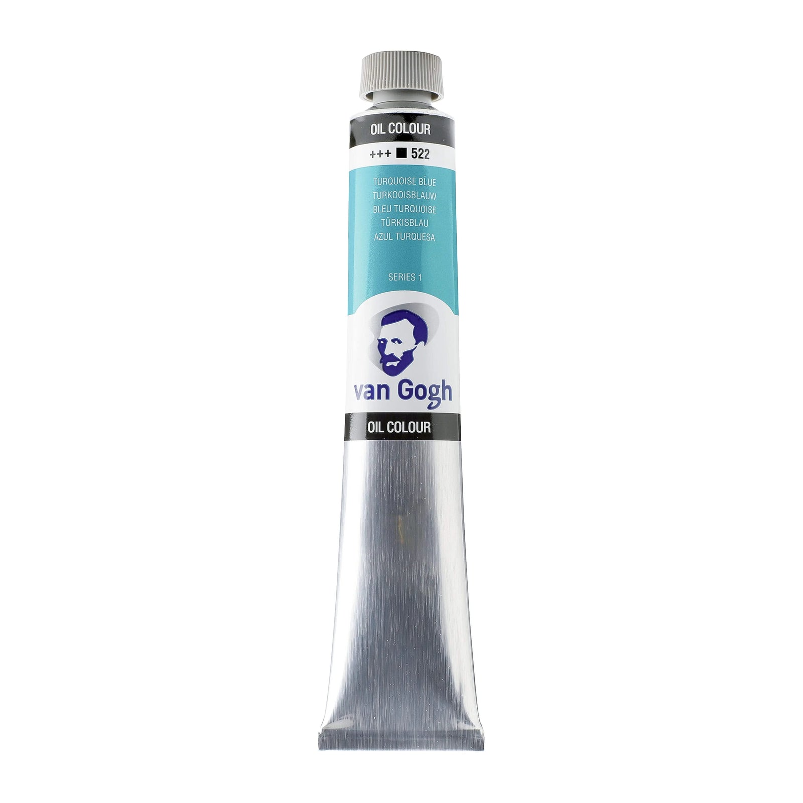 Van Gogh Ölfarbe Tube 200 ml Türkisblau 522 - Kidis Art