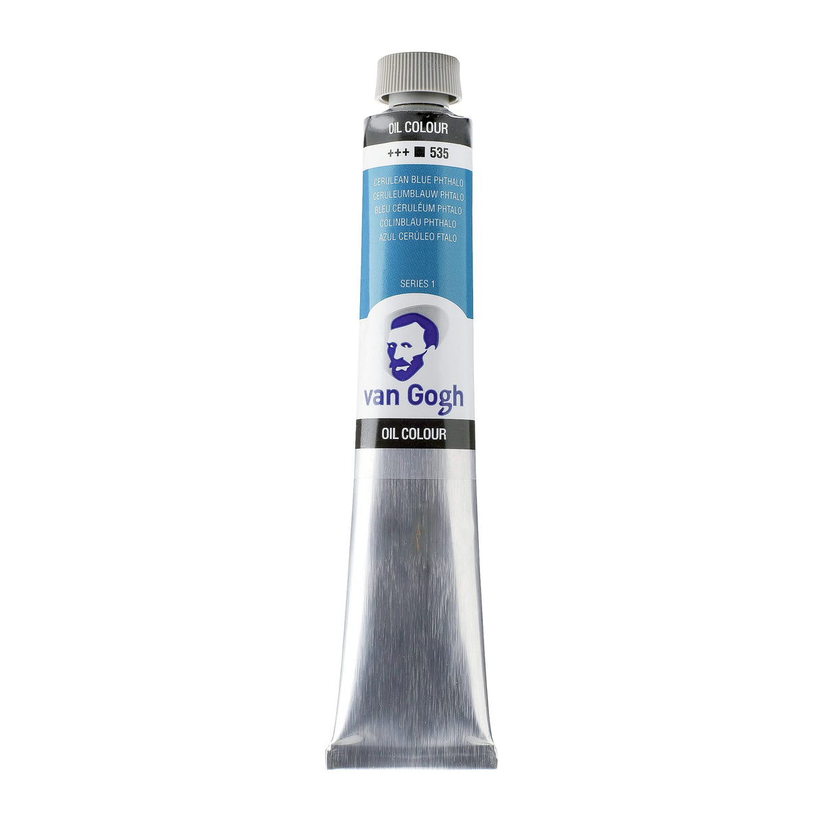 Van Gogh Ölfarbe Tube 20 ml Cölinblau (Phthalo) 535 - Kidis Art