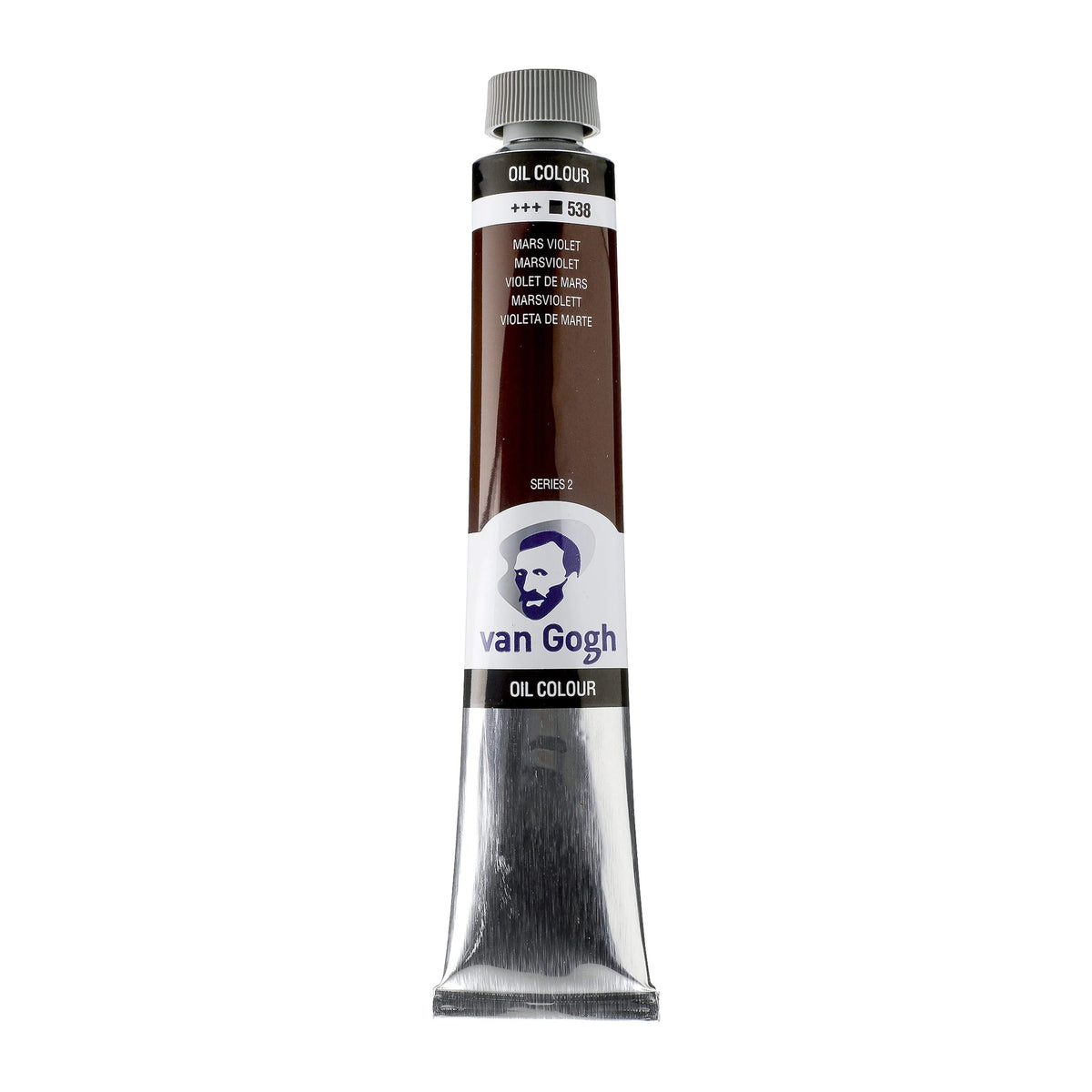 Van Gogh Ölfarbe Tube 20 ml Marsviolett 538 - Kidis Art