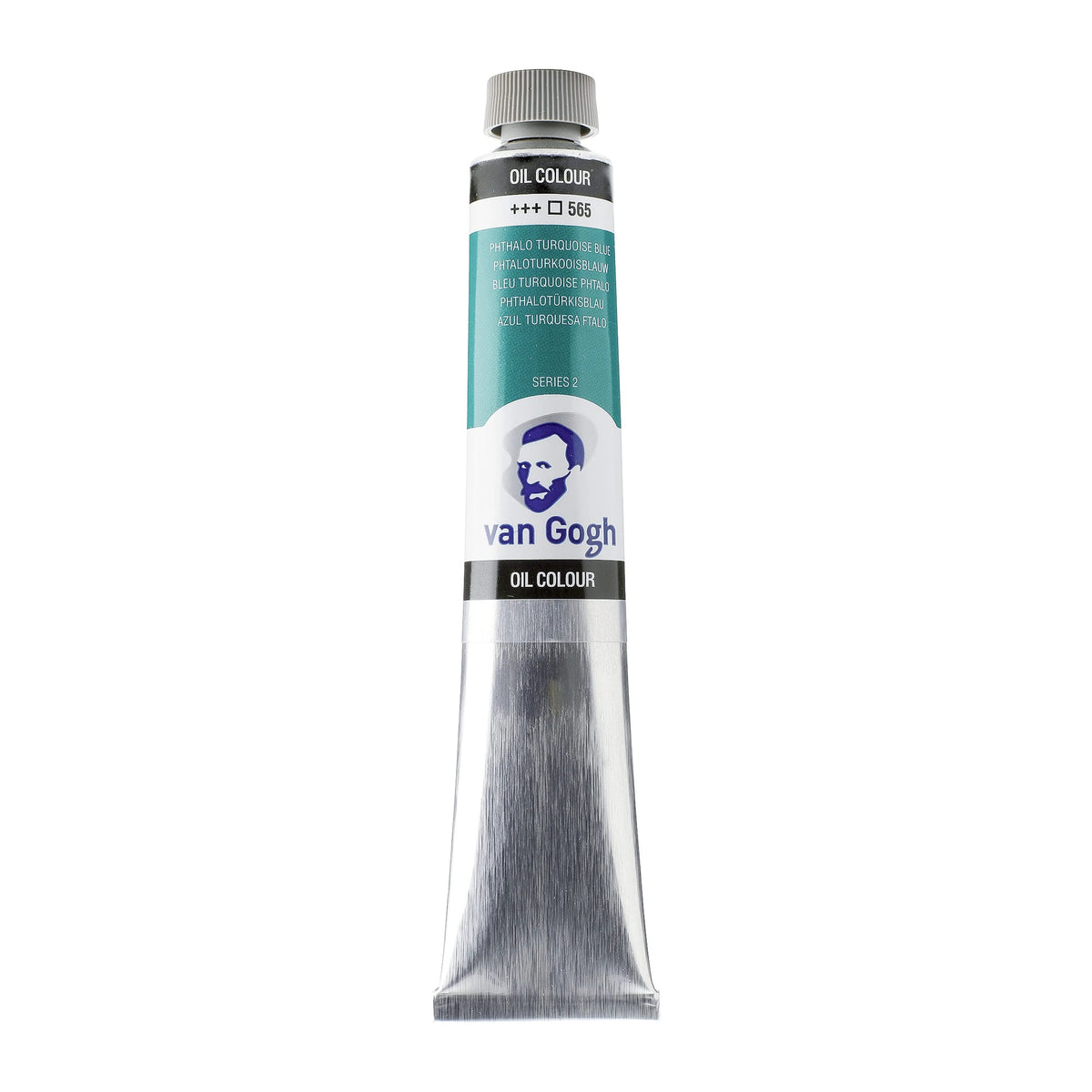 Van Gogh Ölfarbe Tube 20 ml Phthalotürkisblau 565 - Kidis Art
