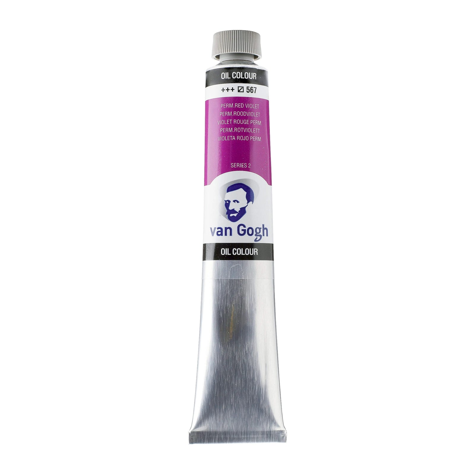 Van Gogh Ölfarbe Tube 60 ml Permanentrotviolett 567 - Kidis Art