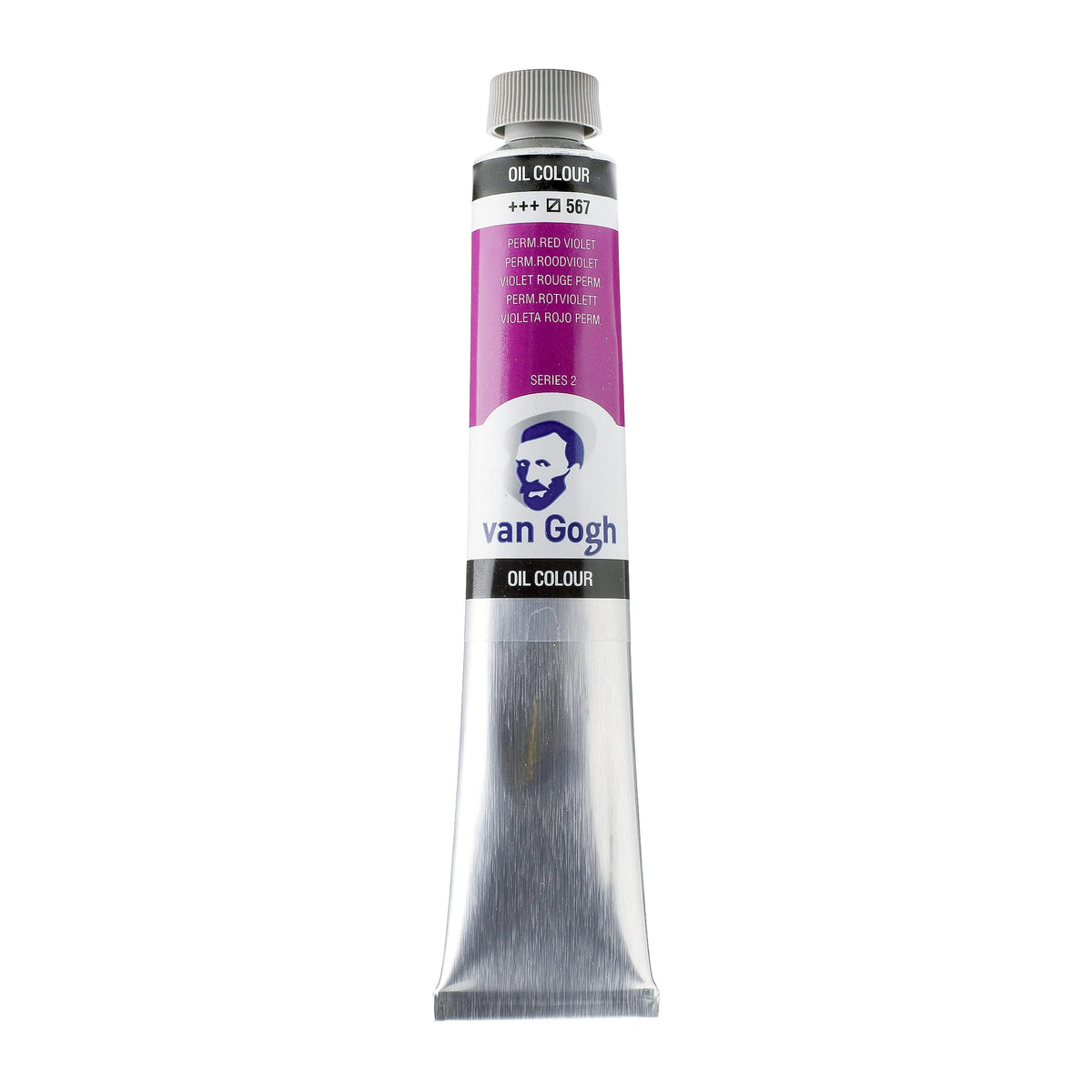 Van Gogh Ölfarbe Tube 60 ml Permanentrotviolett 567 - Kidis Art