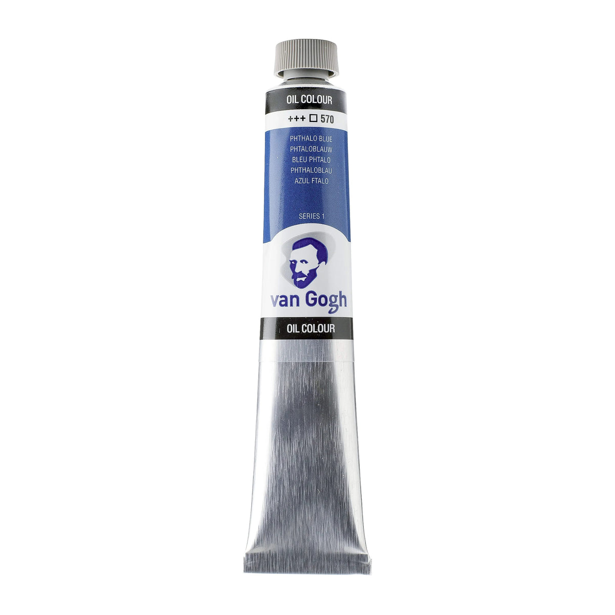 Van Gogh Ölfarbe Tube 20 ml Phthaloblau (Primär) 570 - Kidis Art