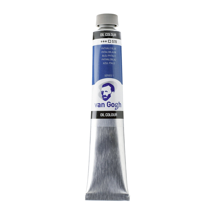 Van Gogh Ölfarbe Tube 200 ml Phthaloblau (Primär) 570