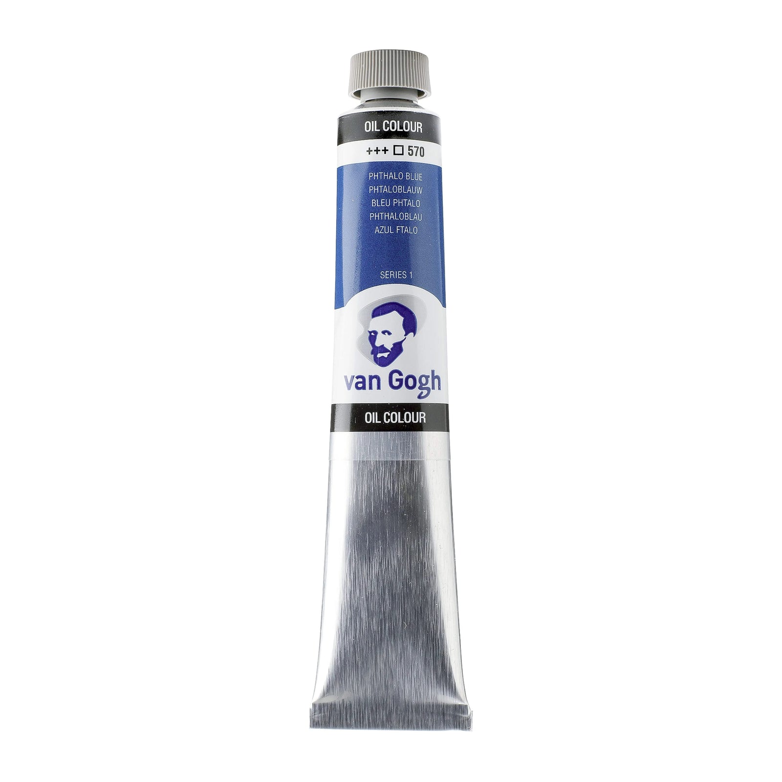 Van Gogh Ölfarbe Tube 60 ml Phthaloblau (Primär) 570 - Kidis Art
