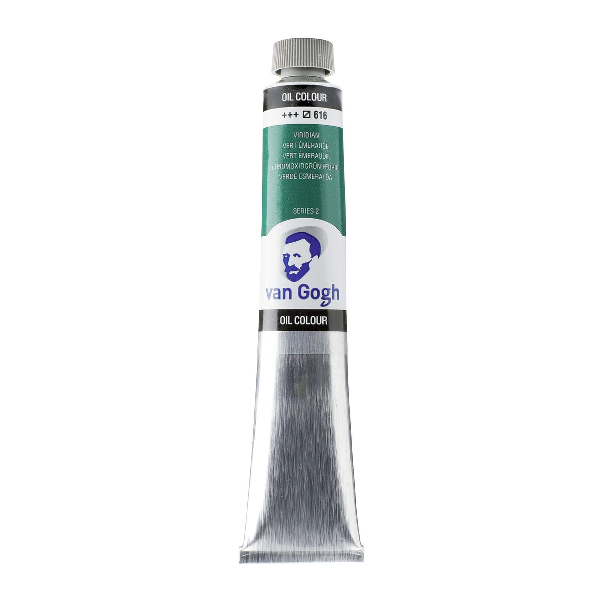 Van Gogh Ölfarbe Tube 20 ml Chromoxidgrün Feurig 616 - Kidis Art