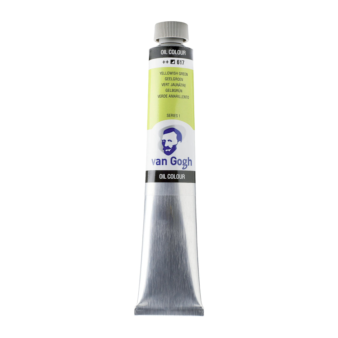 Van Gogh Ölfarbe Tube 200 ml Gelbgrün 617