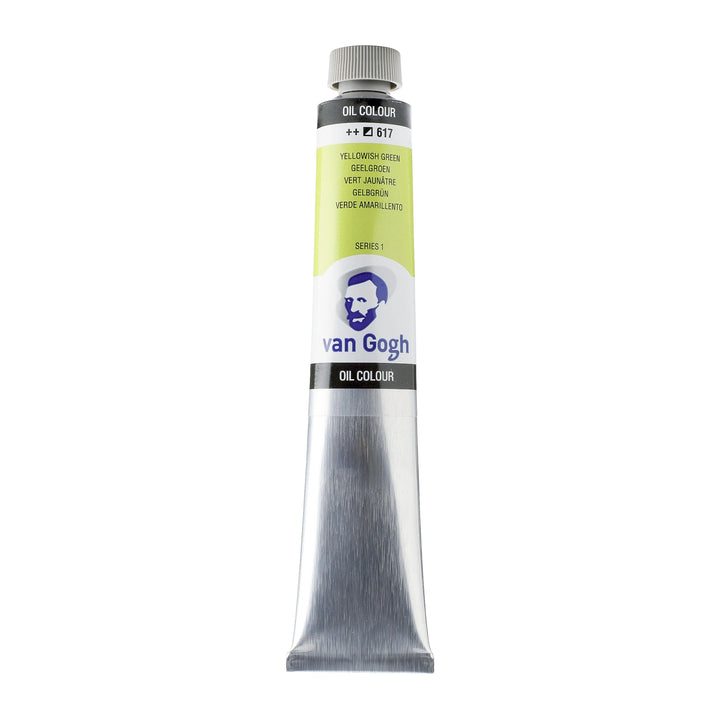 Van Gogh Ölfarbe Tube 200 ml Gelbgrün 617
