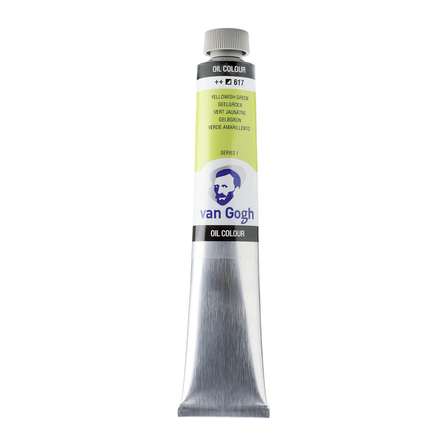Van Gogh Ölfarbe Tube 200 ml Gelbgrün 617