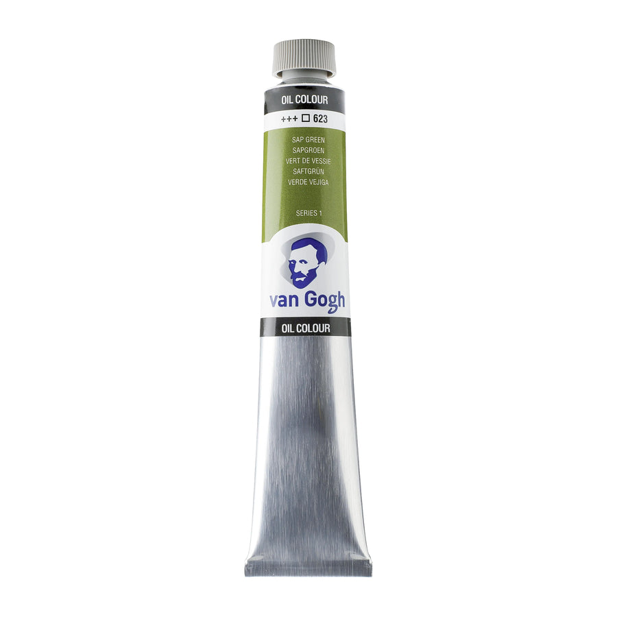 Van Gogh Ölfarbe Tube 200 ml Saftgrün 623