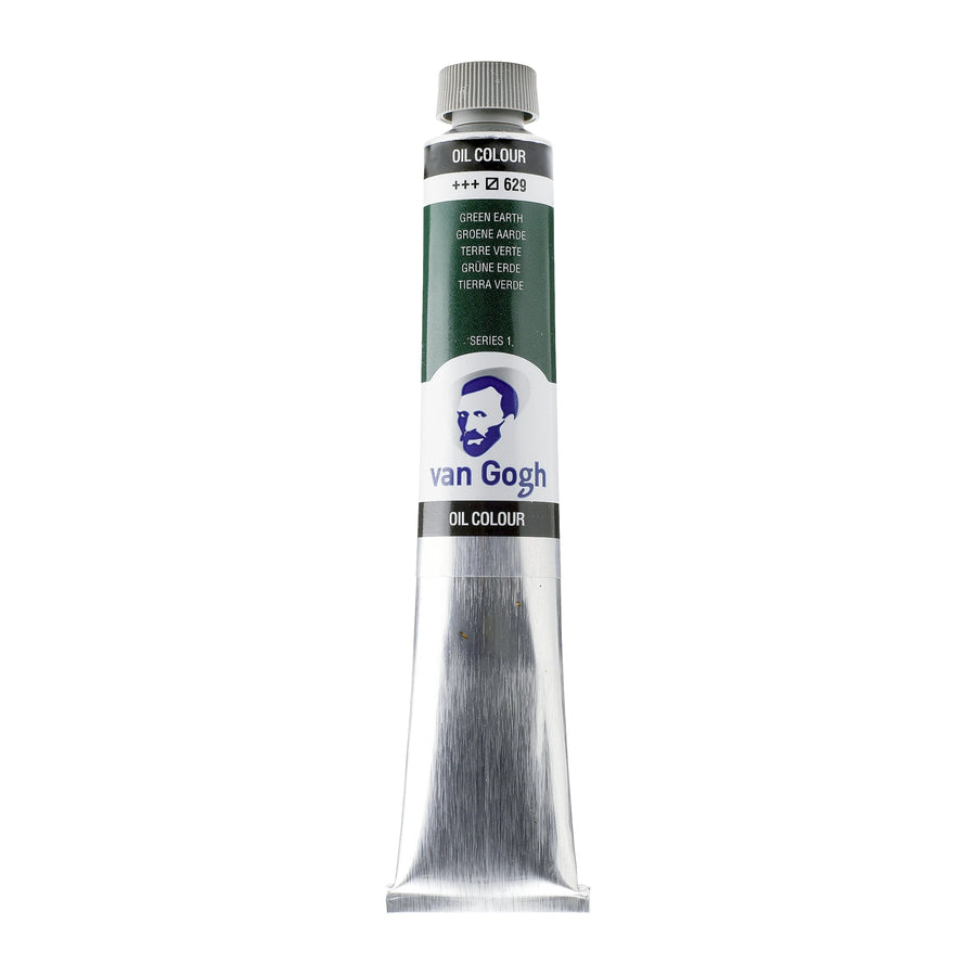 Van Gogh Ölfarbe Tube 200 ml Grüne Erde 629
