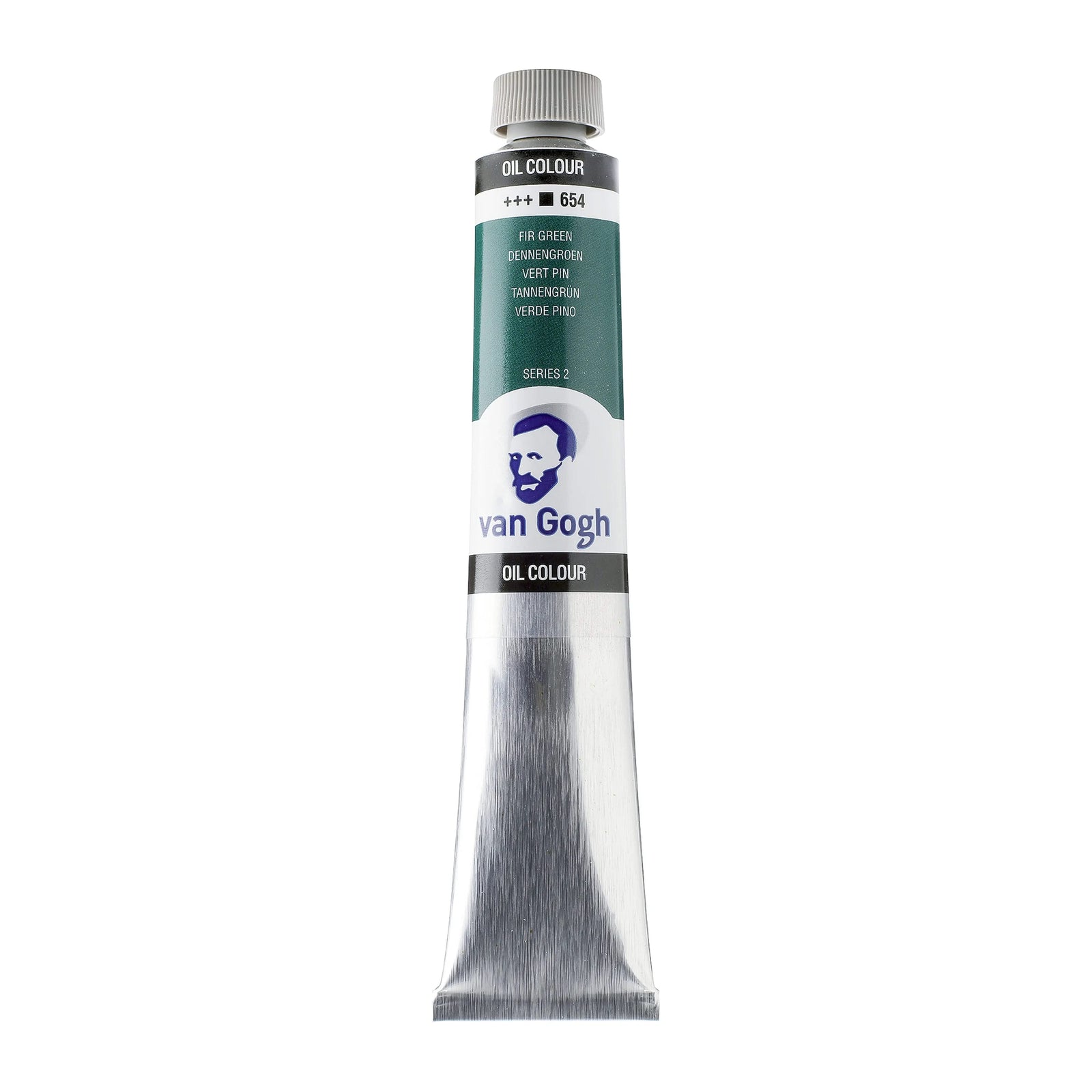 Van Gogh Ölfarbe Tube 20 ml Tannengrün 654 - Kidis Art