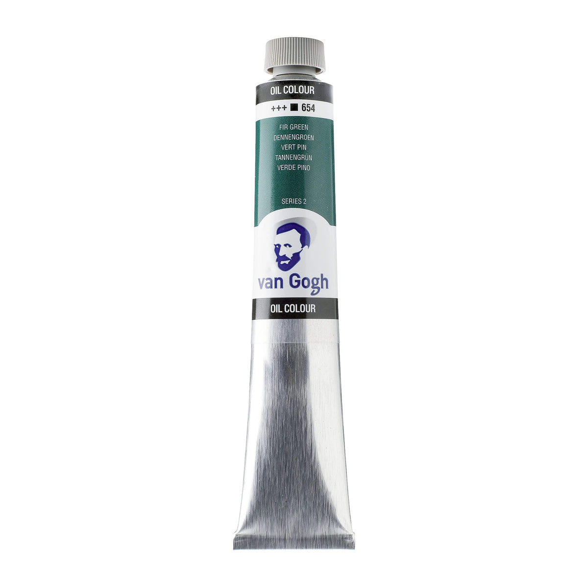 Van Gogh Ölfarbe Tube 60 ml Tannengrün 654 - Kidis Art