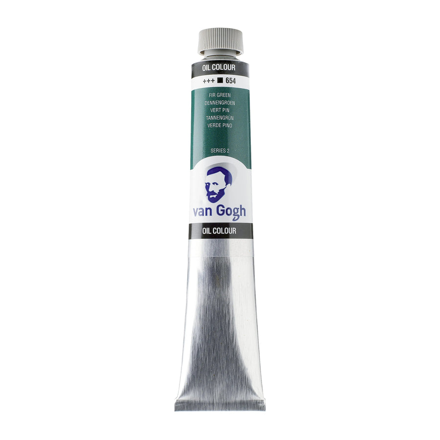 Van Gogh Ölfarbe Tube 60 ml Tannengrün 654