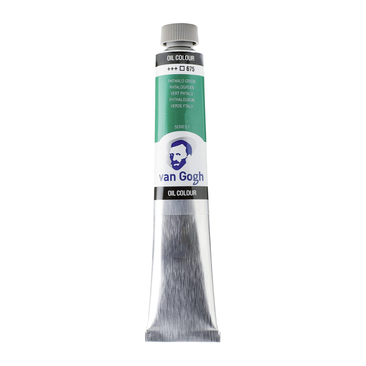 Van Gogh Ölfarbe Tube 60 ml Phthalogrün 675 - Kidis Art