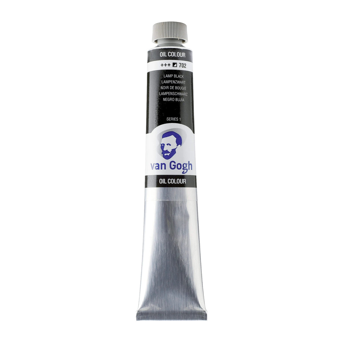 Van Gogh Ölfarbe Tube 20 ml Lampenschwarz 702 - Kidis Art