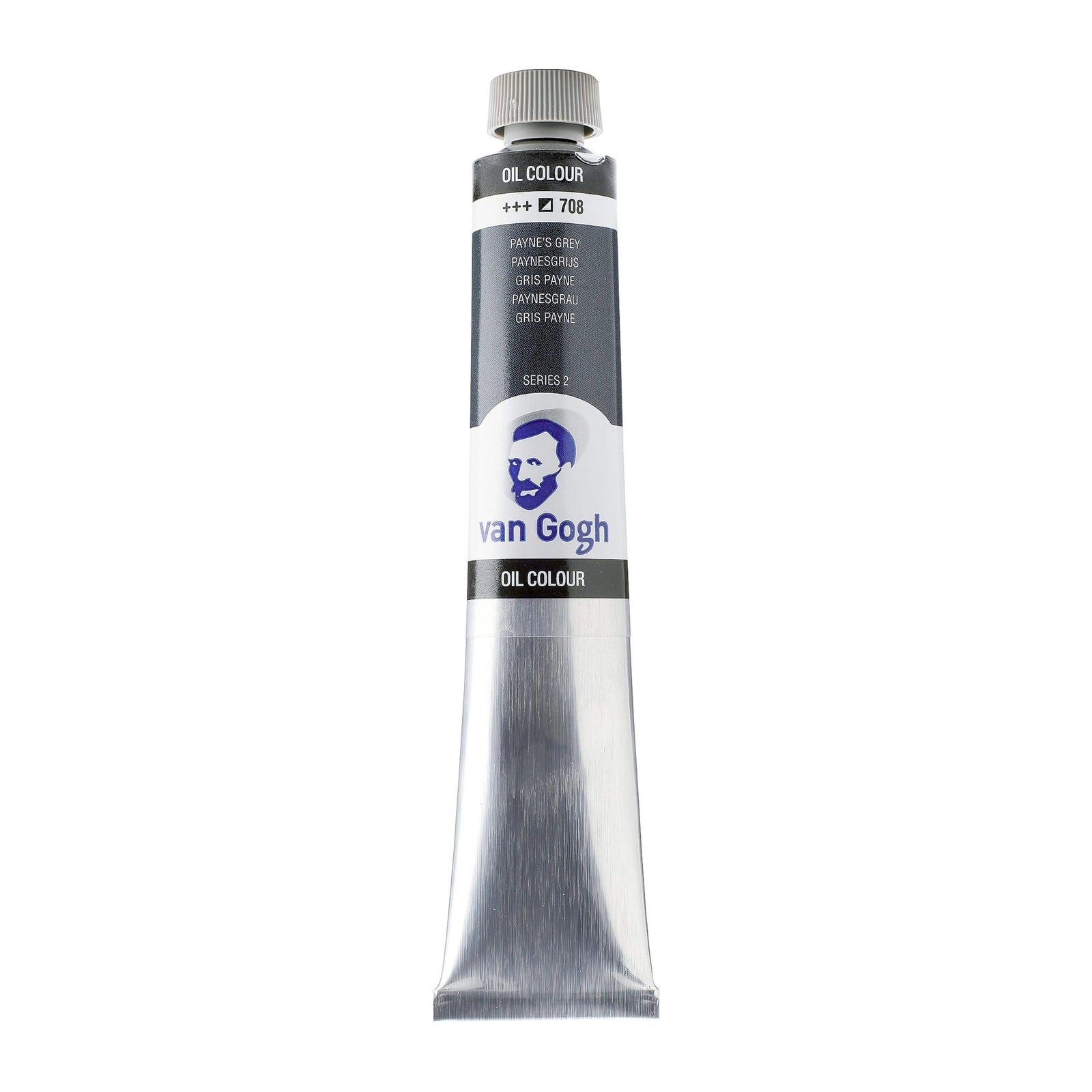 Van Gogh Ölfarbe Tube 60 ml Paynegrau 708 - Kidis Art