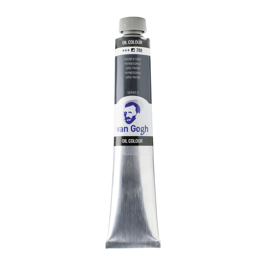 Van Gogh Ölfarbe Tube 200 ml Paynegrau 708