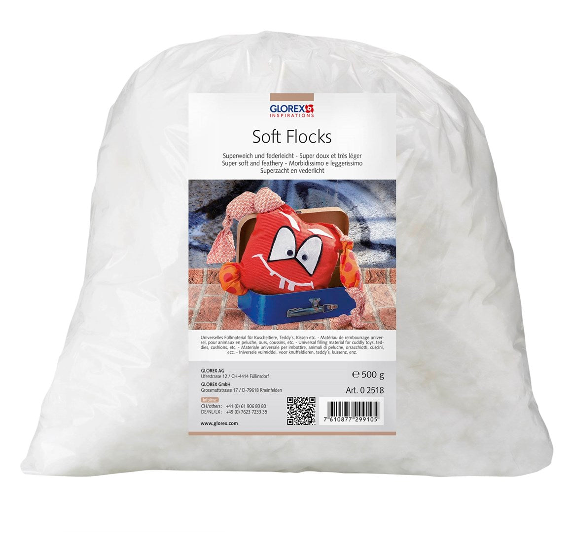 Soft-Flocks weiss 500g superweich und federleicht