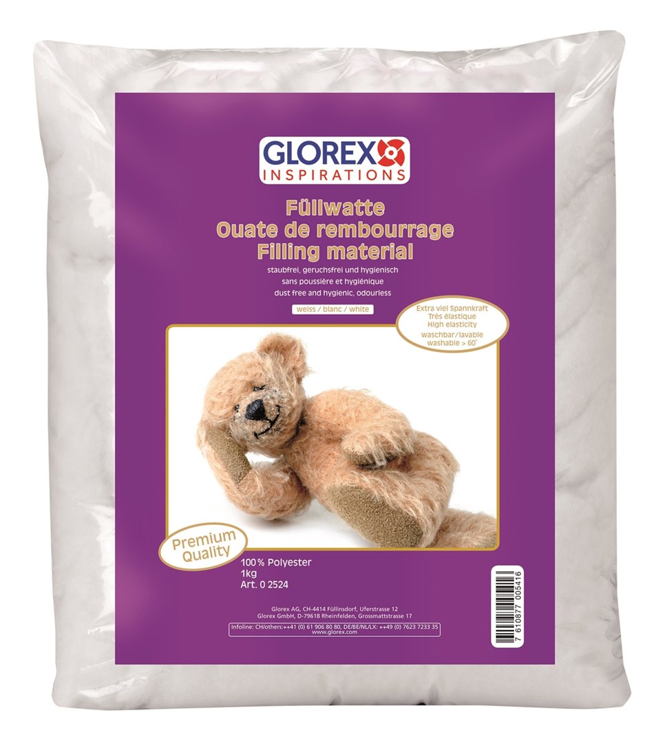 Füllwatte, weiss 1kg