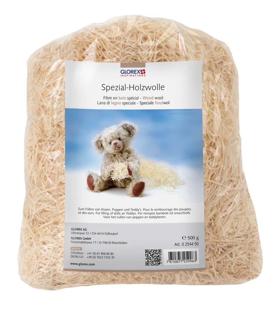 Holzwolle Beutel à 500g