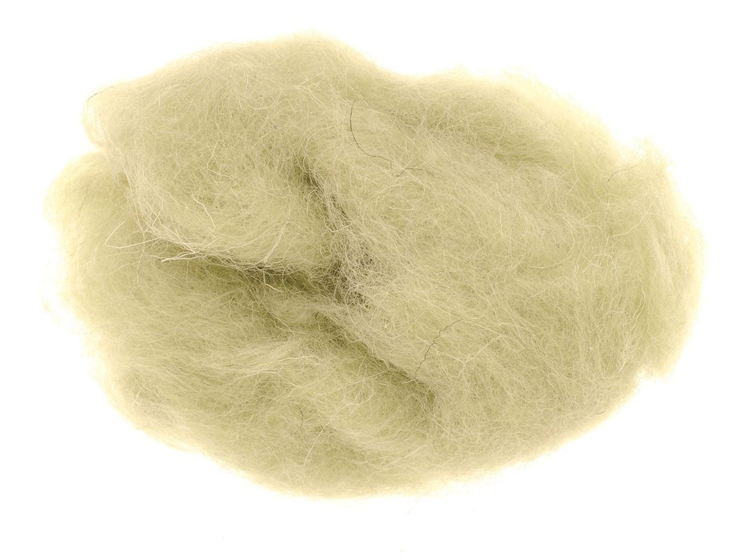 Schafwolle 30g hellgrün 100% Wolle