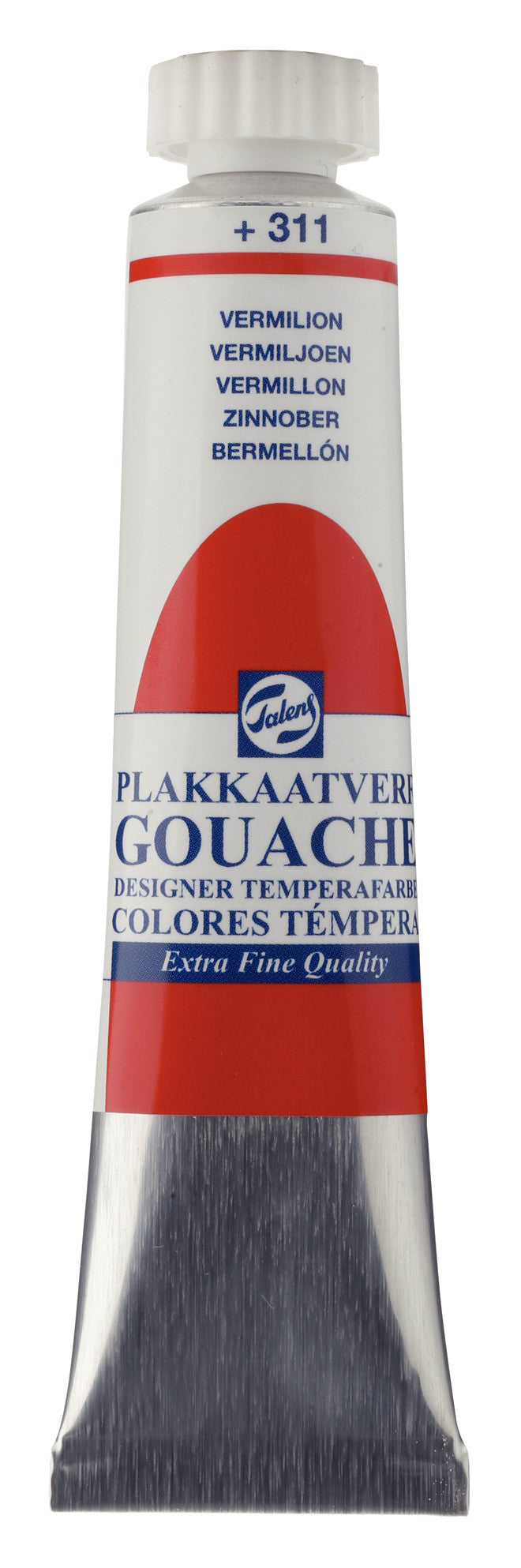Talens Gouache Extra Fine Quality Tube 20 ml Zinnober 311