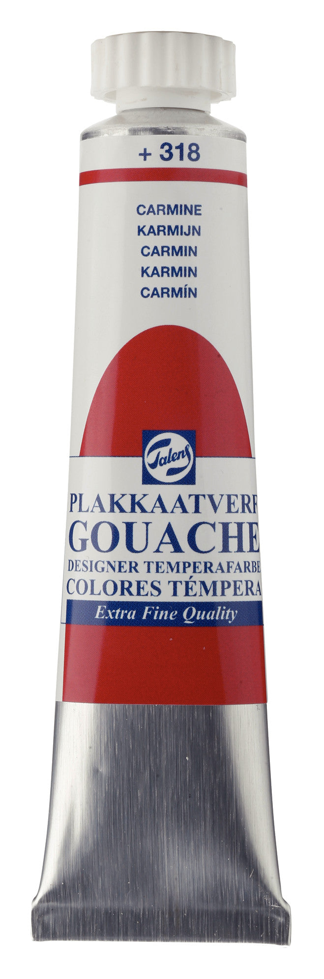 Talens Gouache Extra Fine Quality Tube 20 ml Karmin 318