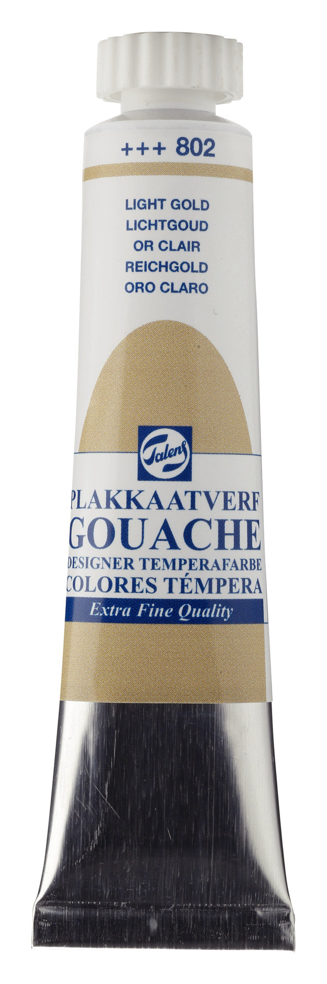 Talens Gouache Extra Fine Quality Tube 20 ml Reichgold 802